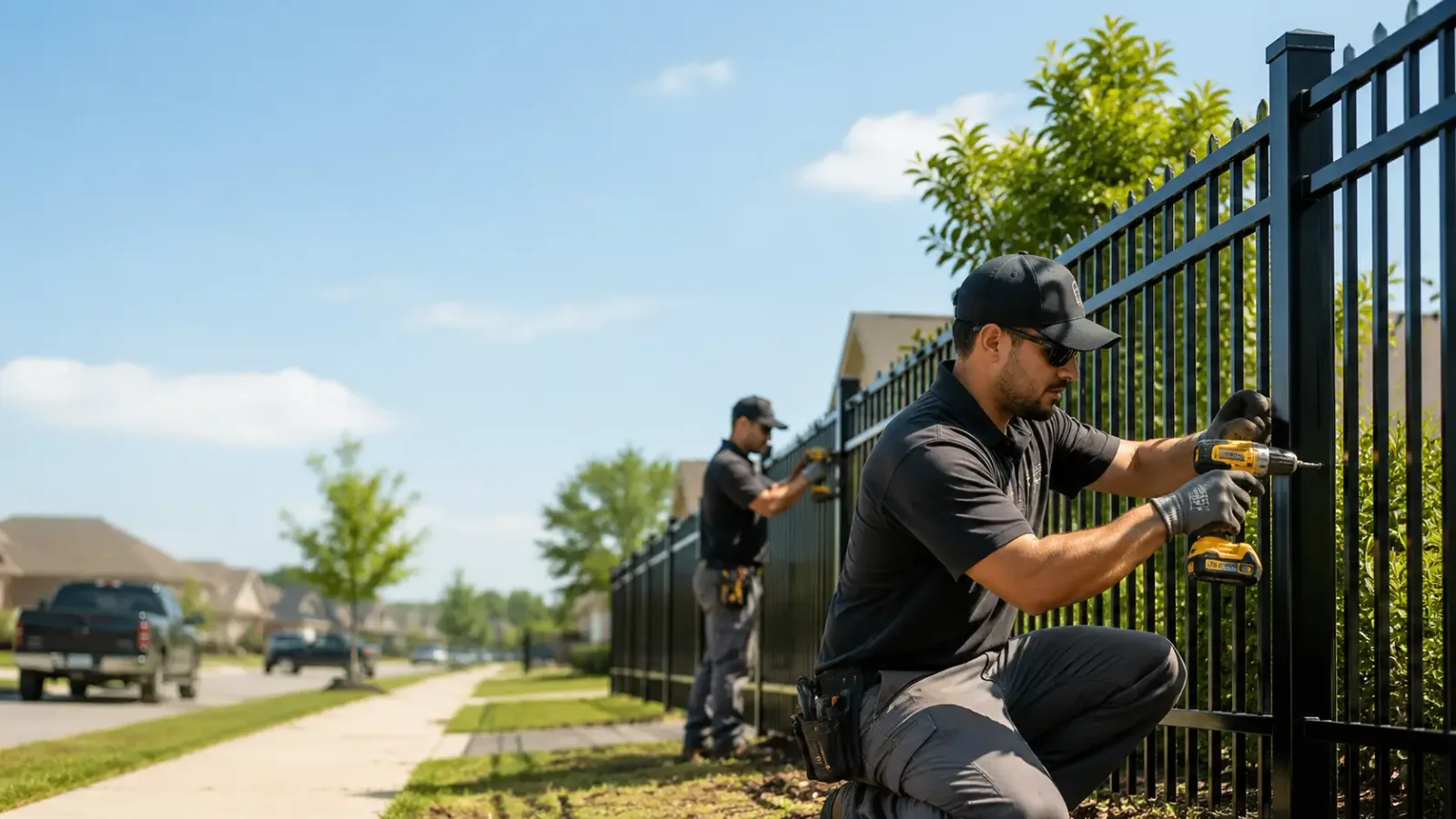 Metal Fence Installation in Dayhoit, KY